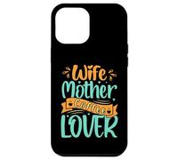 Carcasa para iPhone 12 Pro MAX Wife Mother Coffee Lover Funny Mother's Day Coffee For Mom