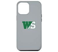 Carcasa para iPhone 12 Pro MAX William Smith College Heron's WS Monograma Logo - HWSC