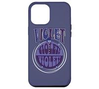 Carcasa para iPhone 12 Pro MAX Willy Wonka and The Chocolate Factory Violet Logo