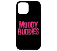 Carcasa para iPhone 12 Pro MAX Woman'S Buddies Muddy Mud Run Mudding Running Girls Team ATV