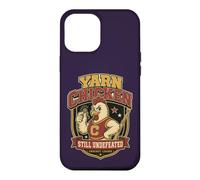 Carcasa para iPhone 12 Pro MAX Yarn Chicken Still Undefeated Crochet Humor