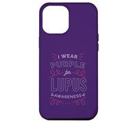 Carcasa para iPhone 12 Pro MAX YO Uso Morado para Lupus Conciencia SLE Meme