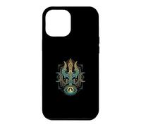 Carcasa para iPhone 12 Pro MAX Yoga Mediación Dios Hindú Trishula Om