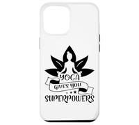 Carcasa para iPhone 12 Pro MAX Yoga te da superpoderes Lotus Meditación Pose