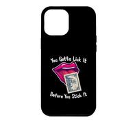 Carcasa para iPhone 12 Pro MAX You Gotta Lick It Before You Stick It Funny Adult Joke