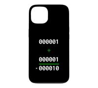 Carcasa para iPhone 13 1+1=10 Binario Matemáticas Broma Programador Humor