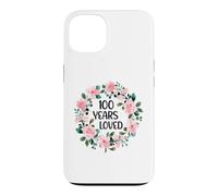 Carcasa para iPhone 13 100 Years Loved Women Men 100 Years Old Cool 100th Birthday