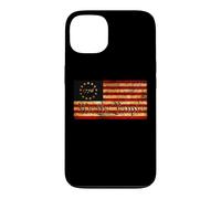 Carcasa para iPhone 13 1776 US Flag We The People Distressed USA United States