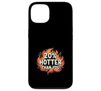 Carcasa para iPhone 13 20% Hotter Than You Llamas Divertido Sarcástico