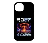 Carcasa para iPhone 13 2027 The Year Everything Changes First Contact Alien UFO