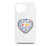 Carcasa para iPhone 13 3.14 dígitos - Matemáticas Corazón Feliz Día Pi Profesor de Matemáticas