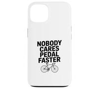 Carcasa para iPhone 13 A Nadie le Importa pedalear Humor de Ciclismo más rápido