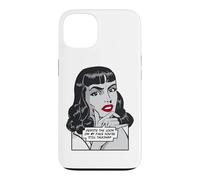 Carcasa para iPhone 13 A Pesar de la Mirada en mi Cara, todavía estás Hablando de Arte Pop