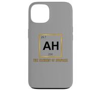 Carcasa para iPhone 13 Ah The Element of Surprise Chemistry Science Humor