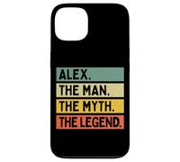 Carcasa para iPhone 13 Alex The Man The Myth The Legend - Cita Personalizada Divertida