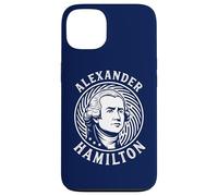 Carcasa para iPhone 13 Alexander Hamilton Patriota Americano, Padre Fundador
