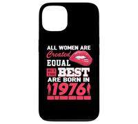 Carcasa para iPhone 13 All Women Are Born In 1976 50 Years Old Funny 50th Birthday
