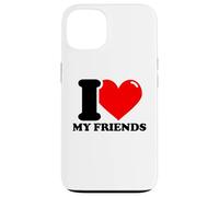 Carcasa para iPhone 13 Amo a mis Amigos