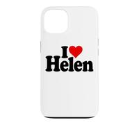 Carcasa para iPhone 13 Amo EL Nombre Helen del CORAZÓN EN UNA tee