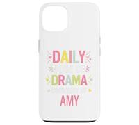 Carcasa para iPhone 13 Amy Personalized Name Funny Cute Custom Amy Name