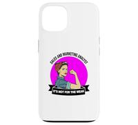 Carcasa para iPhone 13 Analista de Ventas y Marketing no es para débiles