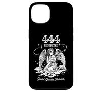 Carcasa para iPhone 13 Angel Number 444 Protegido Etéreo Angelcore Estética