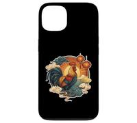 Carcasa para iPhone 13 Animal Gallo del Zodiaco Chino