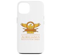 Carcasa para iPhone 13 Antiguo Emperador Romano Aureliano - Restitutor Orbis. SPQR Roma