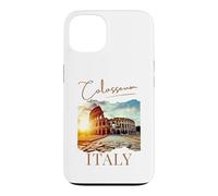 Carcasa para iPhone 13 Antiguos sitios Italianos Roma Coliseo Souvenir Turistas