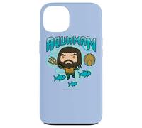 Carcasa para iPhone 13 Aquaman Movie Chibi and Sharks