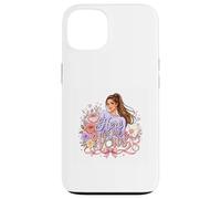 Carcasa para iPhone 13 Aquí para los votos Romántico Floral Diseño Nupcial