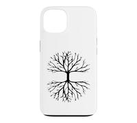 Carcasa para iPhone 13 Árbol de la Vida Raíces Familiares paganas nórdicas