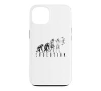 Carcasa para iPhone 13 Archery Archer Man Evolution, Divertido Cazador con Arco Compuesto