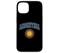 Carcasa para iPhone 13 Argentina Vintage Sol De Mayo Collegiate Distressed