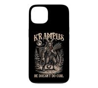 Carcasa para iPhone 13 Arte Oscuro Krampus Leyenda Pagana Humor Negro De Invierno