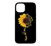 Carcasa para iPhone 13 ASL American Sign Language Sunflower Share The Love