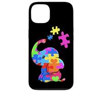 Carcasa para iPhone 13 Autism Elephant Gift Autism Awareness Autistic Black