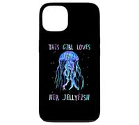 Carcasa para iPhone 13 Awesome Cute Underwater This Girl Loves Her Jellyfish