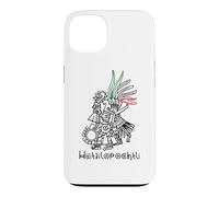 Carcasa para iPhone 13 Azteca Maya Inca Dios Mexicano Huitzilopochtli Hombres