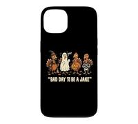 Carcasa para iPhone 13 Bad Day To Be A Jake Funny Gobbler Halloween Pavo Caza