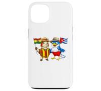 Carcasa para iPhone 13 Bandera Bolivia Cuba Raíces Bolivianas Herencia Cubana