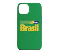 Carcasa para iPhone 13 Bandera de Brasil Retro Brasileiro Brasil Bandera Verde Brasil Brasil