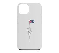 Carcasa para iPhone 13 Bandera de Cuba, Bandera de Cuba, Bandera patriótica Cubana