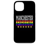 Carcasa para iPhone 13 Bandera del Arco Iris LGBT de Manchester Pride Gay Lesbianas Queer