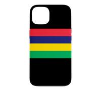 Carcasa para iPhone 13 Bandera Nacional DE Mauricio Puerto Louis Orgullo MAURICANO.