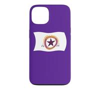 Carcasa para iPhone 13 Bandera Ondulada de la Tribu Wampanoag Squanto India nativa Americana