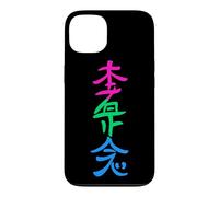 Carcasa para iPhone 13 Bandera polisexual Hon Sha Ze SHO NEN Reiki Símbolo Yoga