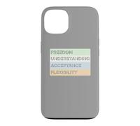 Carcasa para iPhone 13 Bandera sin Etiqueta sin Etiqueta LGBTQ+ Mes del Orgullo Identidad de género