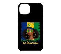 Carcasa para iPhone 13 Bandera Vicenciana Niña San Vicente y Las Granadinas Mujer