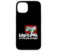 Carcasa para iPhone 13 Barcelona Amics per Sempre Frase Catalán Gaudí